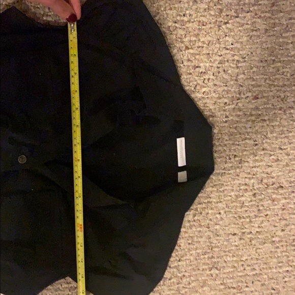 NY & Co Short Sleeve Black Button Down, M - Picture 5 of 6
